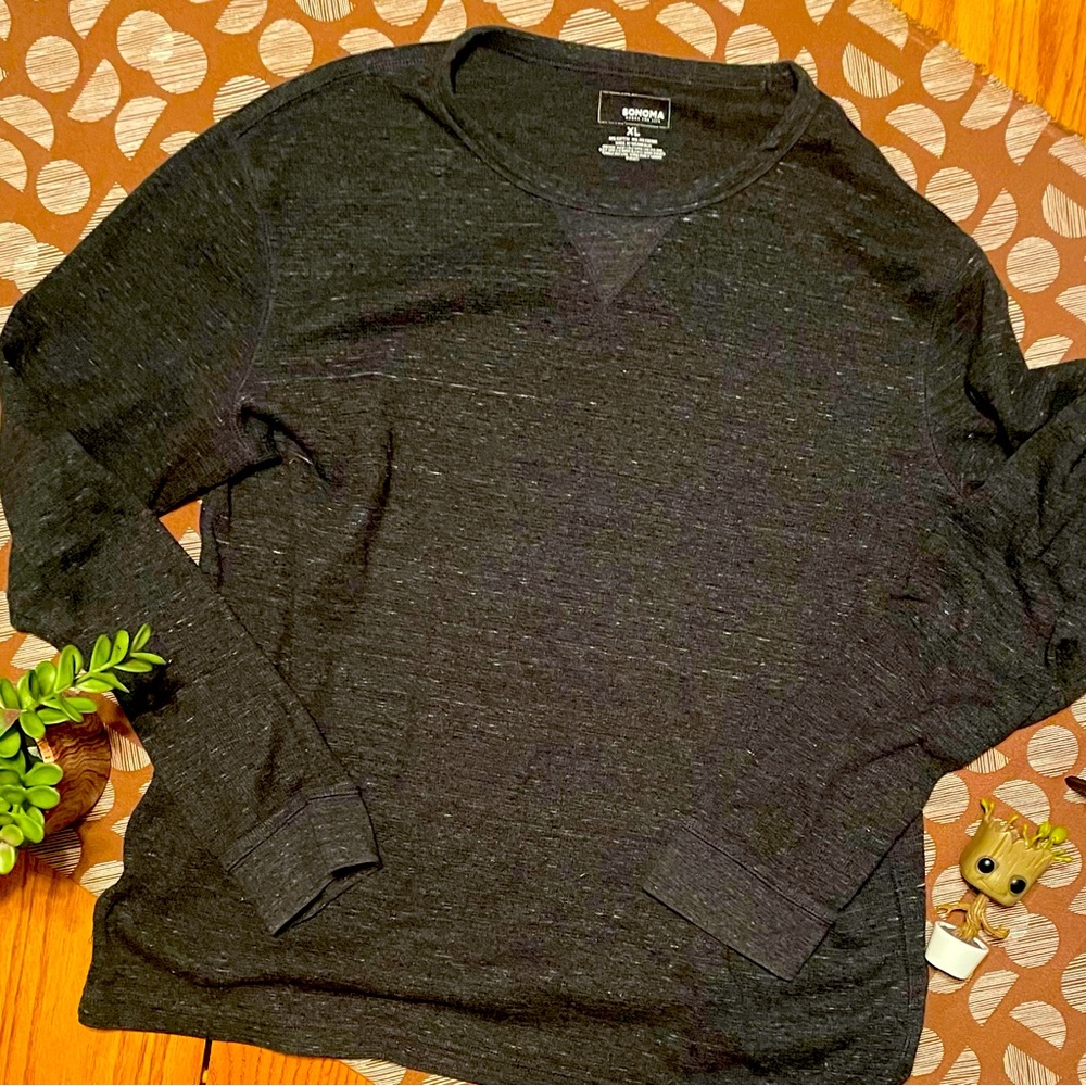SONOMA Charcoal Long Sleeve Tee
